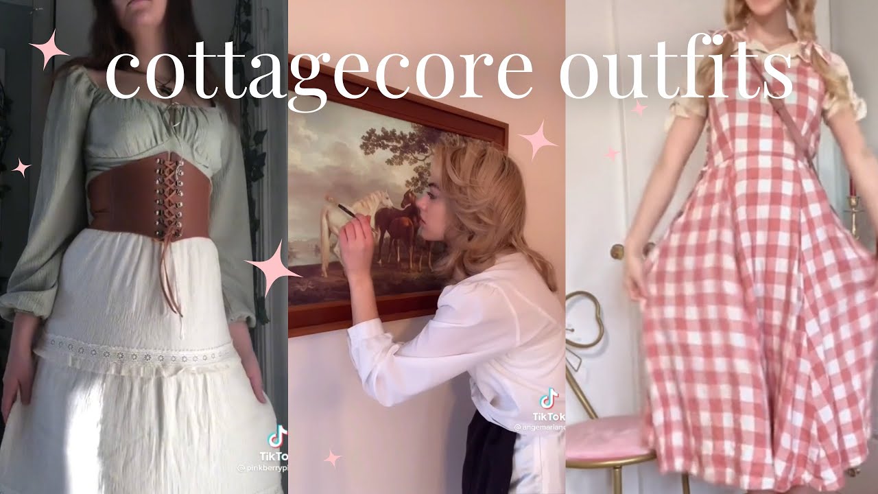 🍄Cottagecore Outfits TikTok Compilations 🍄 | 1