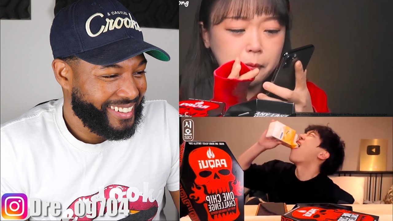 Mukbangers VS One Chip Challenge Brutal | REACTION