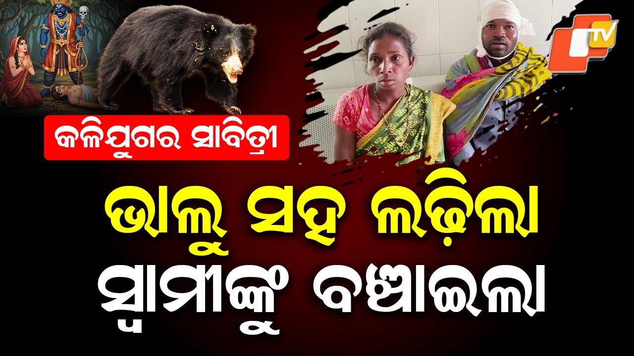 Special Story: Mayurbhanj Woman Fights Bear, Saves Husband’s Life in Forest Attack