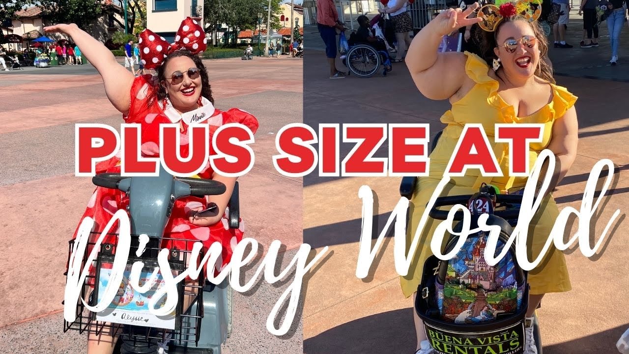 PLUS SIZE AT DISNEY MAGIC | Scooter Rental Disney World