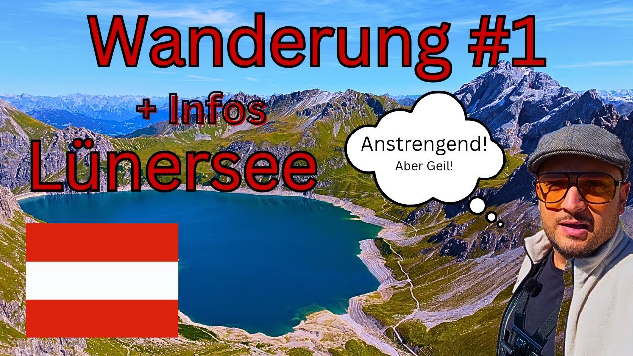 Anf&auml;nger! 1. Mal wandern | L&uuml;nersee Vorarlberg | V&ouml;llig &uuml;bersch&auml;tzt! #decathlon #Elbental