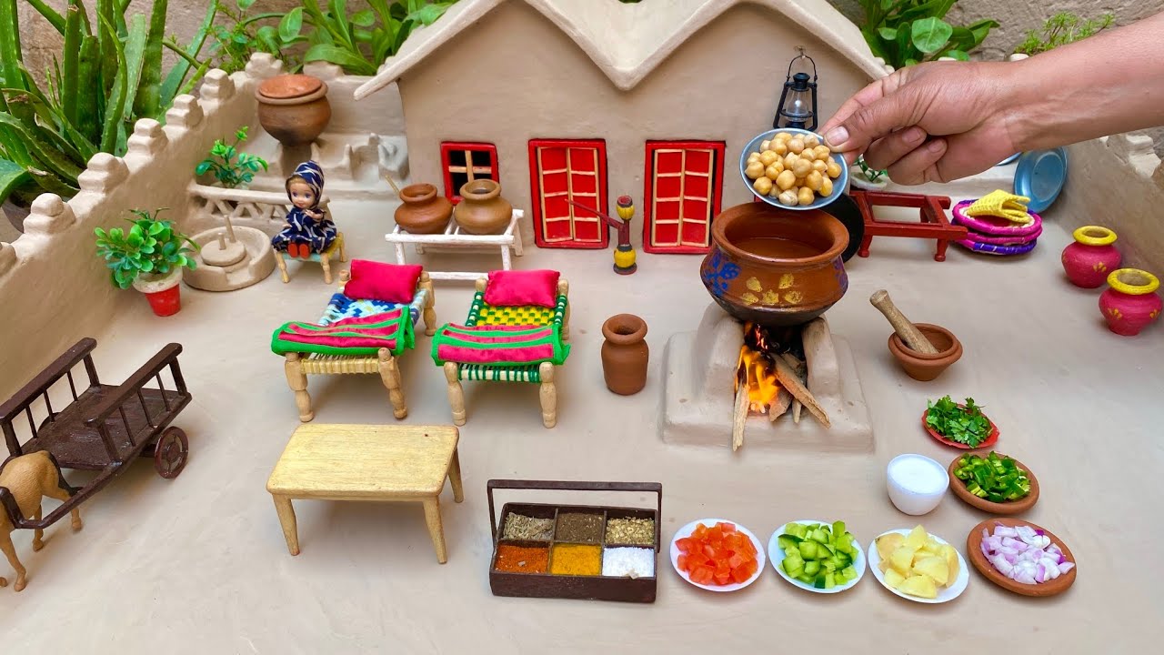 Ramzan Special Chana Chaat Recipe | Spicy Chana Chaat For Iftar | Pak Miniature Village