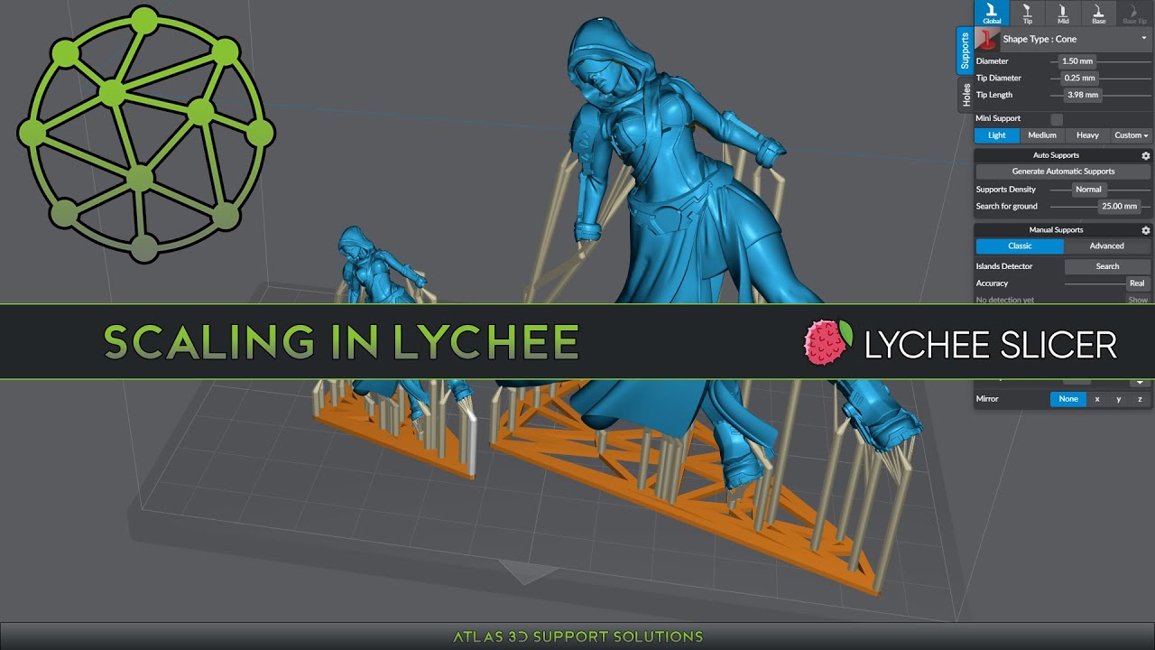 Scaling in Lychee