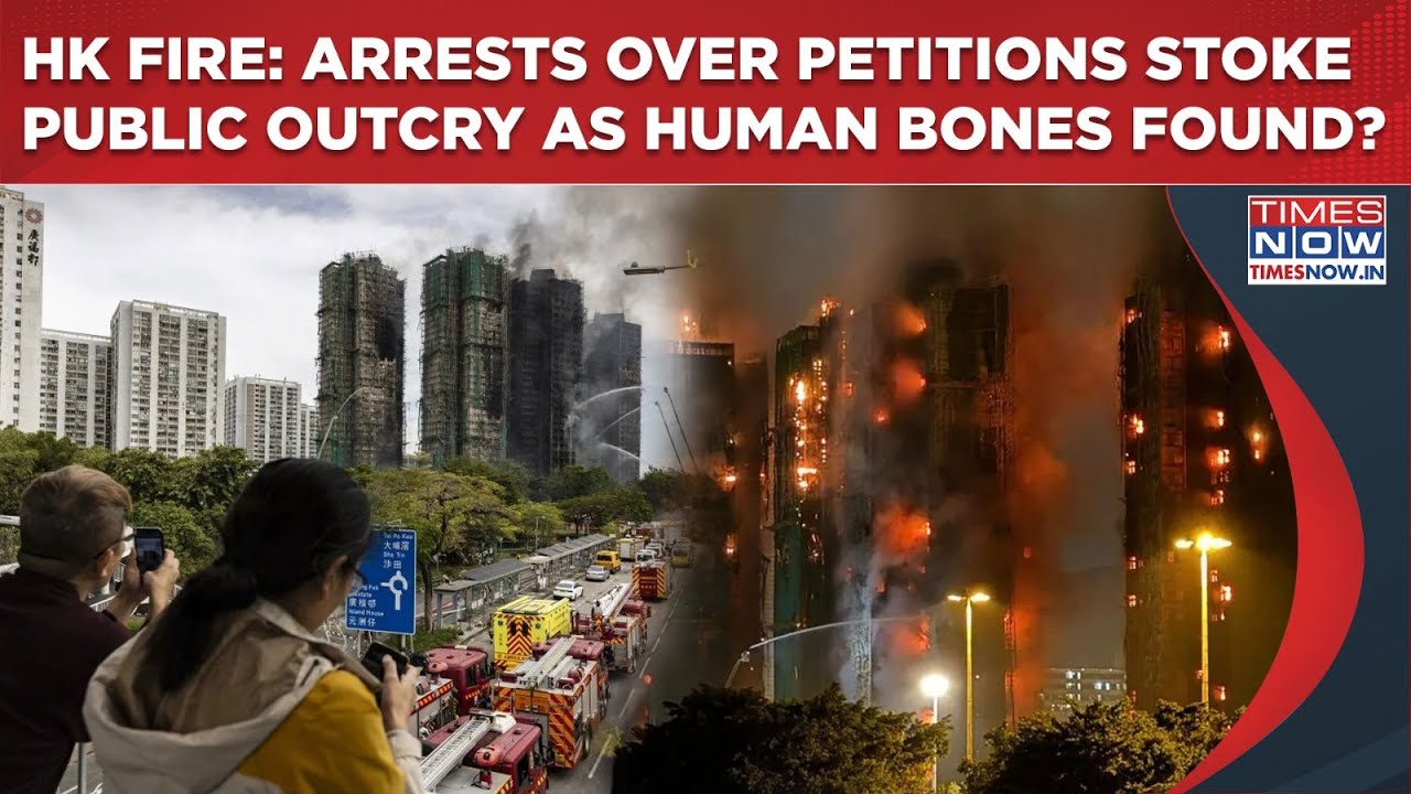Hong Kong Fire: As 'Suspected Human Bones' Found, Arrests Over Petitions Filed Stoke Public Outcry
