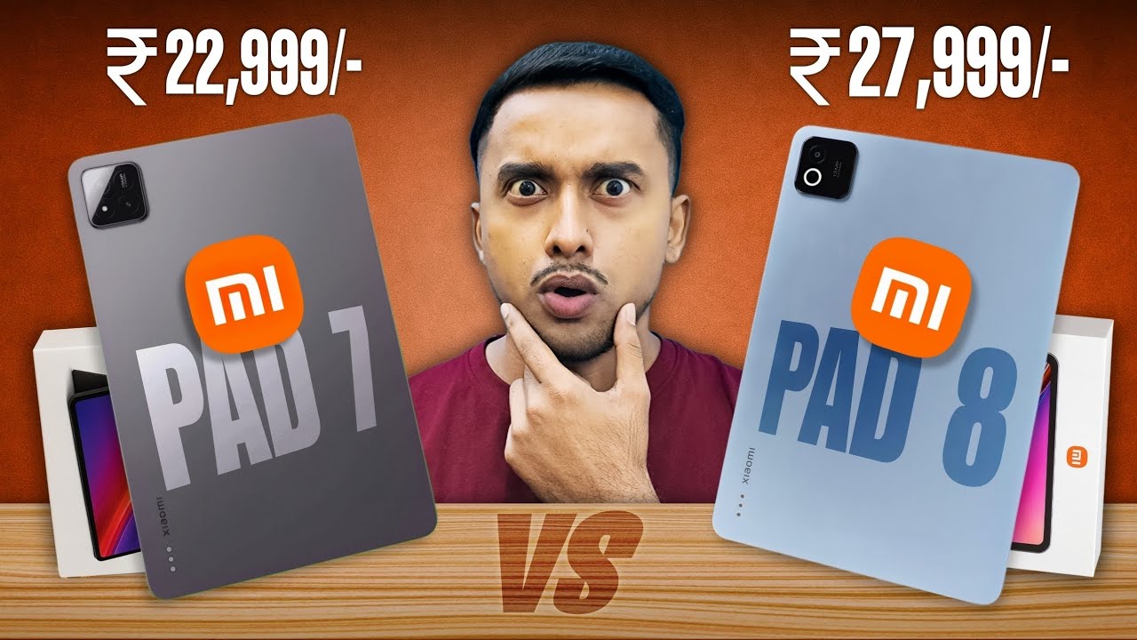 Xiaomi Pad 7 vs Xiaomi Pad 8 🔥 | Big Upgrade or Just Marketing ? 🤔 (full comparison)