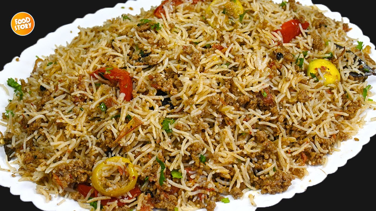 Quick MasalayDar Keema Pulao Recipe, Pulao Recipe by Samina Food Story