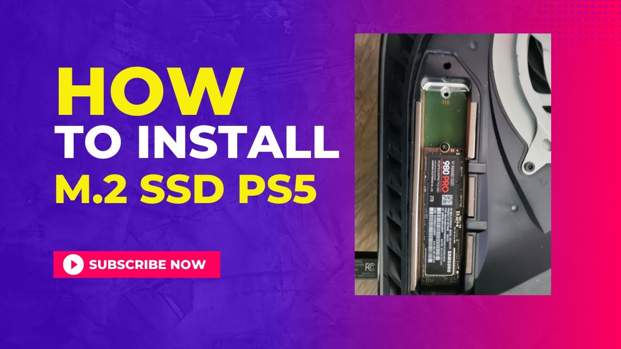 The Ultimate Guide to Installing M.2 SSD In PS5!