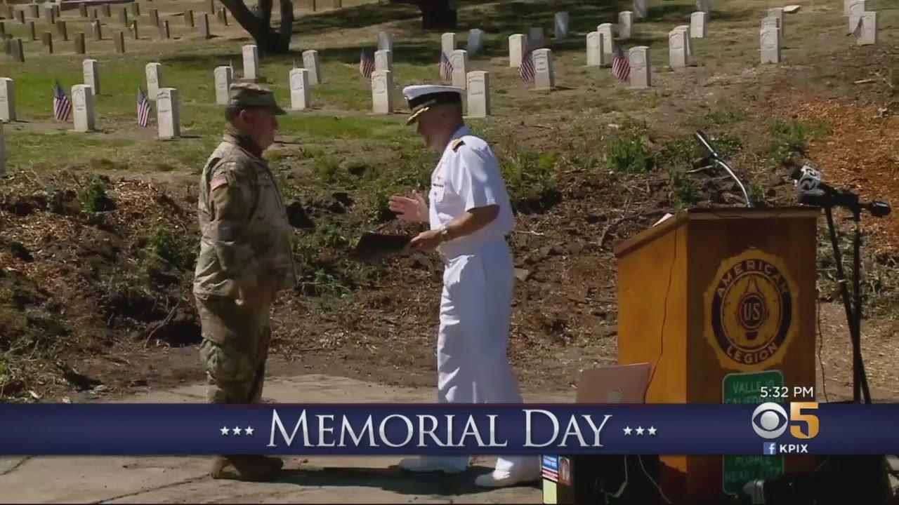 Memorial Day Commemoration Held At Newly-Restored Mare Island Naval Cemetery