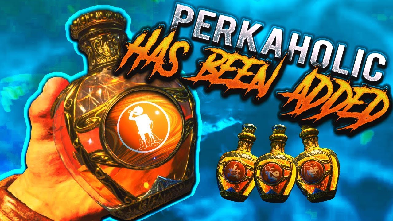 How To Get (( PERKAHOLIC )) in Black Ops 4 Zombies - Call of Duty