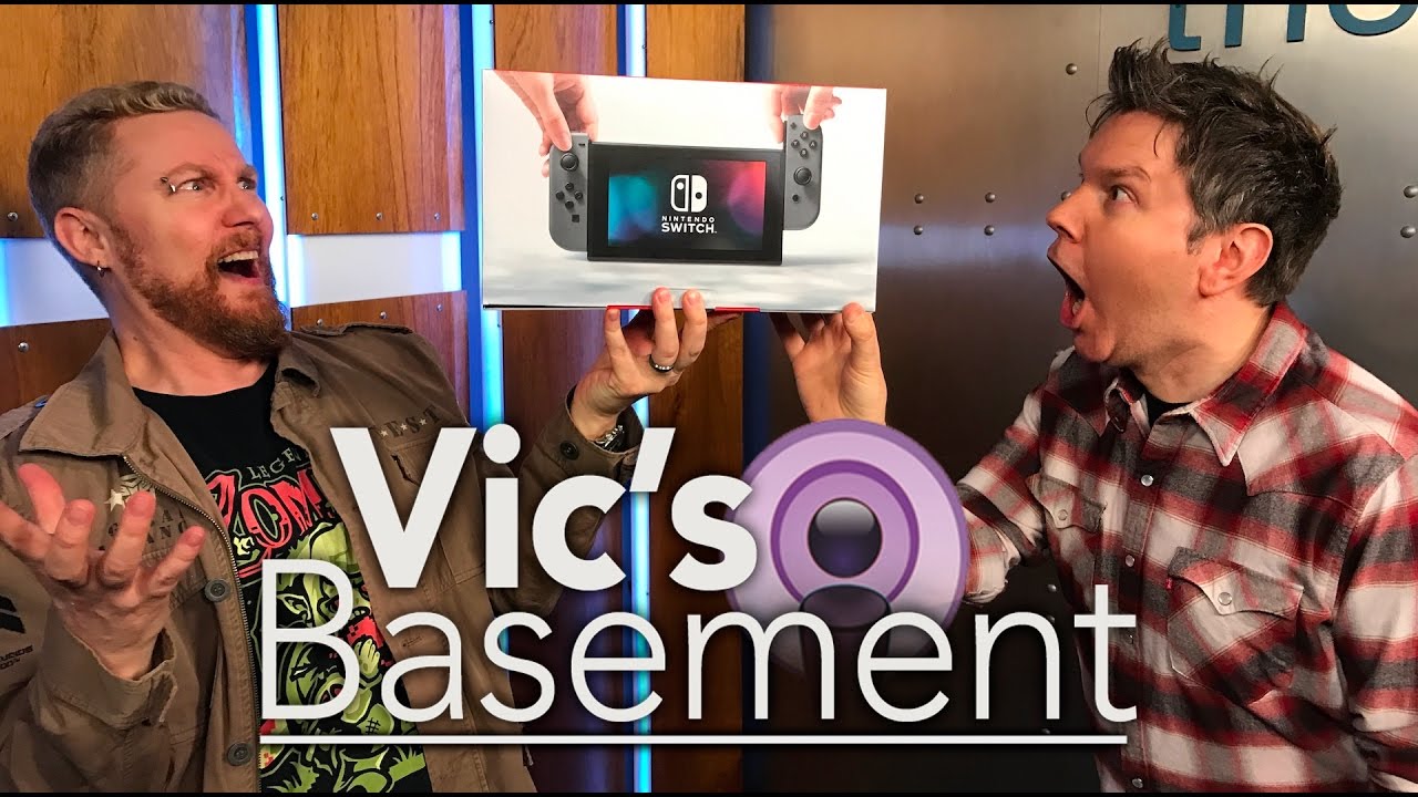NINTENDO SWITCH UNBOXING!!! - Vic's Basement - Electric Playground