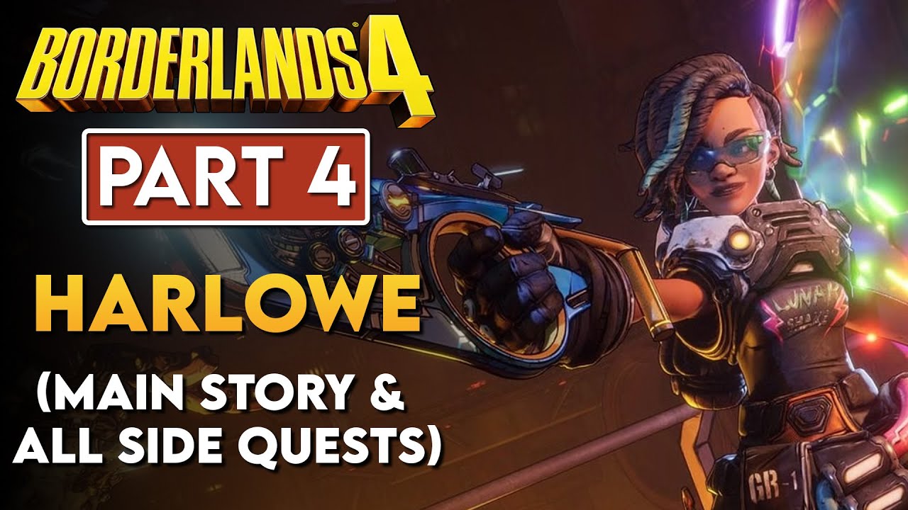 Borderlands 4 (Harlowe) | HARD Difficulty | PART 4 | No Commentary | Gameplay Walkthrough