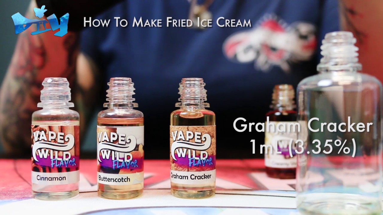 How To Make Your Own Fried Ice Cream E-Liquid - VapeWild DIY