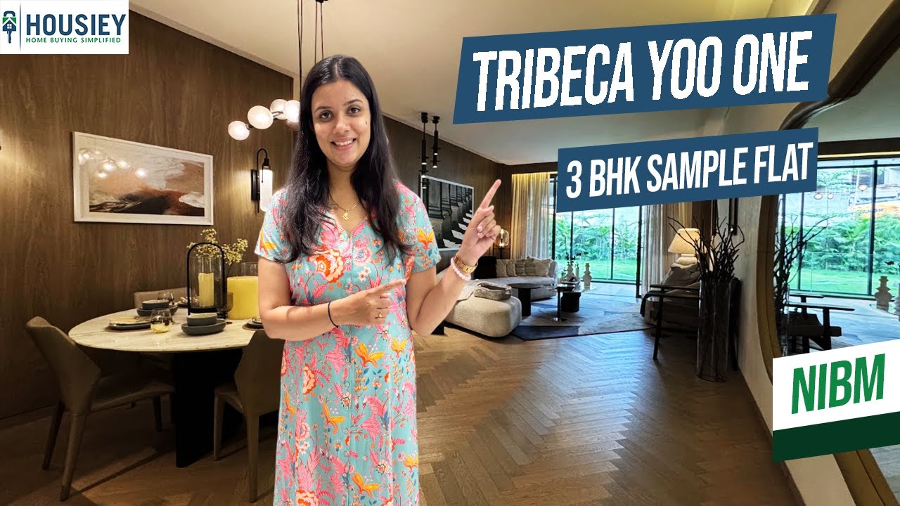 Tribeca Yoo One | 3 BHK Sample Flat Tour [2025] | Tribeca Developers Nibm Pune