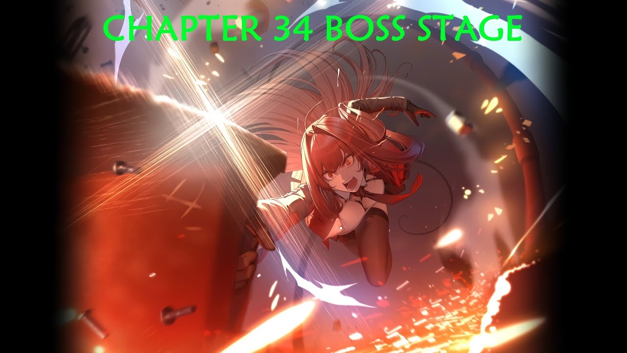 Goddess of Victory: Nikke - Virtual Real-time Battle in Chapter 34 Boss Fight!! Horizontal Ver.