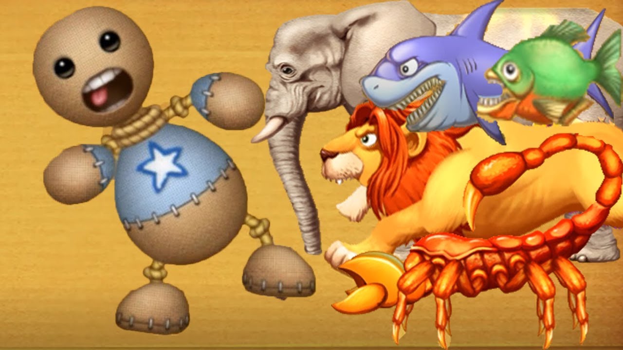 All Animals WEAPONS  | Kick The Buddy