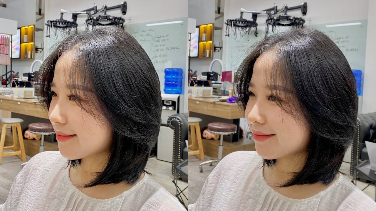 Cắt tóc lỡ Layer dành cho mặt tròn to |hướng dẫn chi tiết