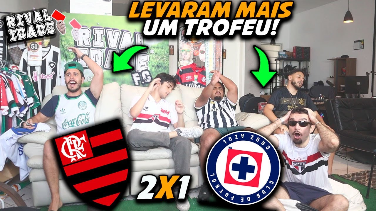 React Flamengo 2x1 Cruz Azul| Melhores momentos | Gols | Mundial