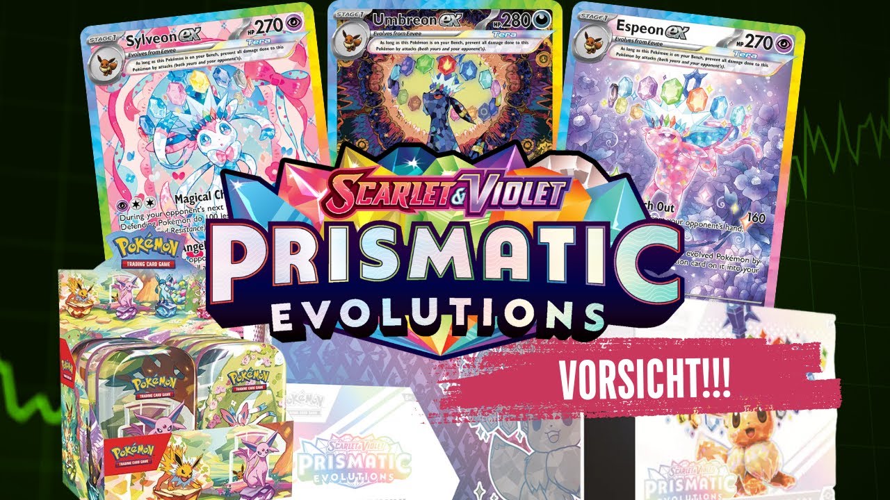 Pokemon Investment - Aus DIESEN Gründen wird Prismatic Evolutions bald zur Goldgrube! Vorsicht!