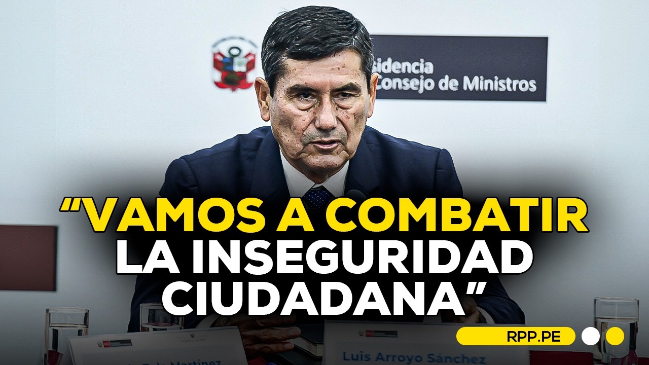 🔴 Pdte. del Consejo de Ministros anuncia plan contra la inseguridad #ROTATIVARPP
