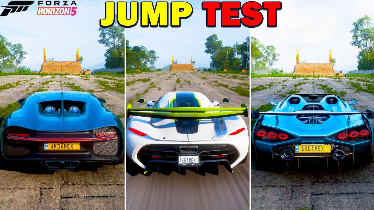 Which Fastest Car Can Jump The Longest Distance In Forza Horizon 5?