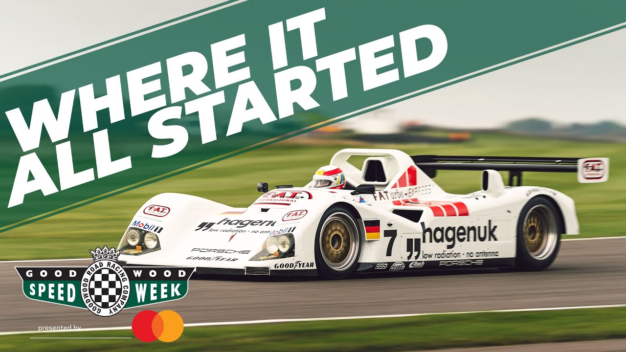Tom Kristensen reunited with his first Le Mans winner | Porsche WSC-95 | Goodwood SpeedWeek 2020