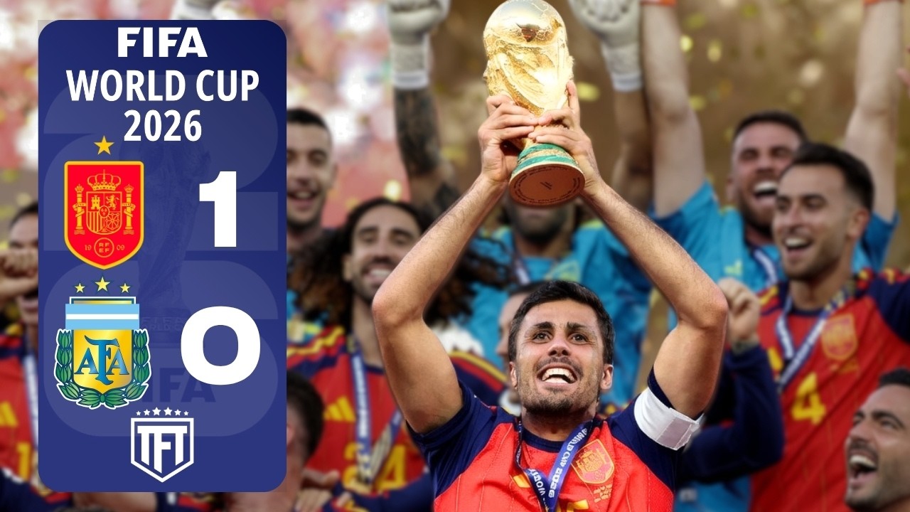 Spain WIN THE WORLD CUP! Spain1-0 Argentina 2026 World Cup Highlights