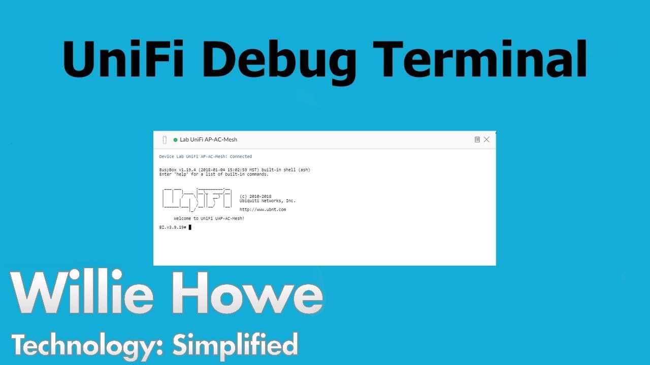 UniFi Debug Terminal - Power At Your Fingertips!