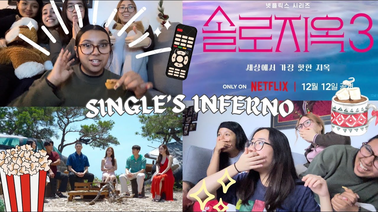 WATCH SINGLE'S INFERNO WITH US | predictions and reactions for the first 3 episodes :) (SPOILERSSSS)