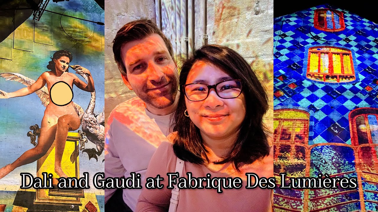 Checking out Dali & Gaudi at Fabrique Des Lumières | My Life in The Netherlands | Karen Faith Vlogs