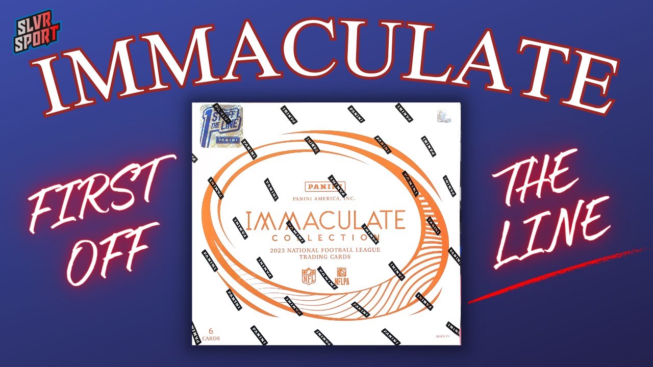 💰 BIG NEW RELEASE 💰 - 2023 Panini Immaculate Football (FOTL) Hobby Box - $1,500 😬