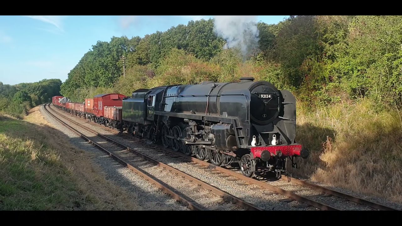 9F 92134 on 32 Wagons - Time Line Event Photo Charter