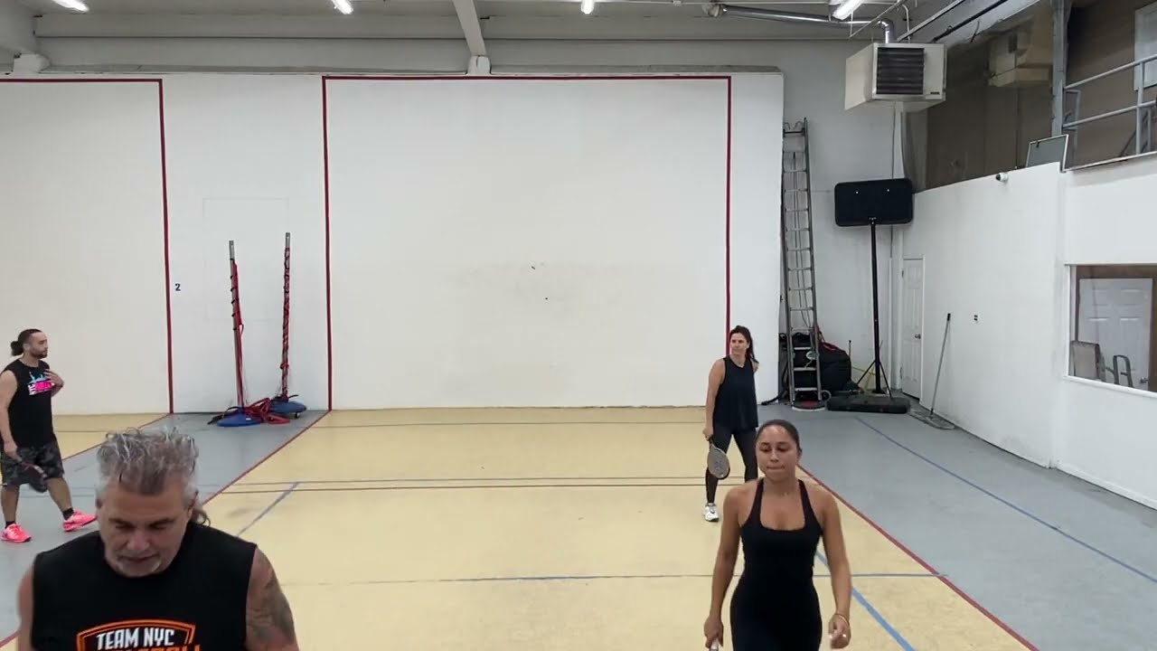 Paddleball- Liz & Frankie vs Emso & Gregg 3.18.26