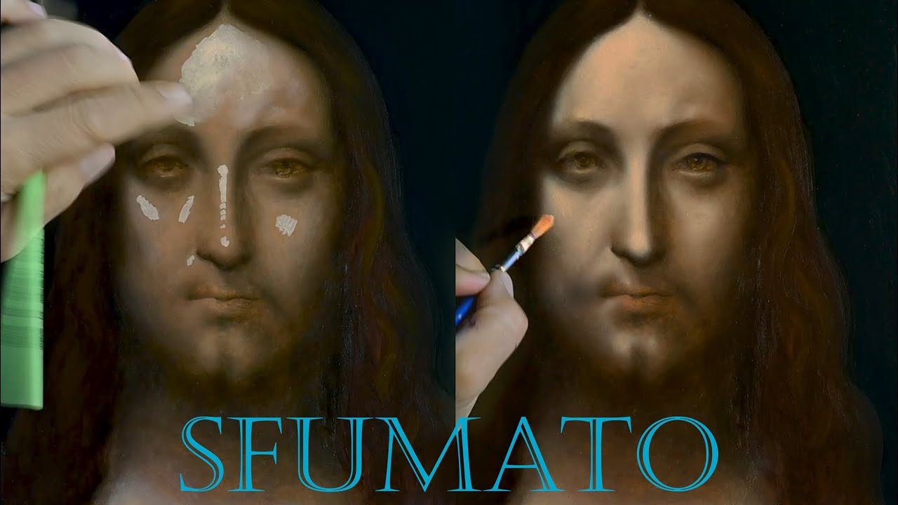 Живопись в технике да Винчи - Сфумато