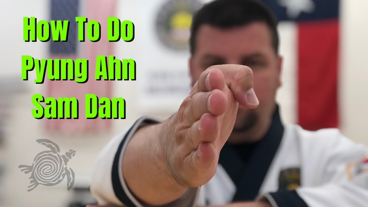 Как сделать Pyung Ahn Sam Dan для Tang Soo Do