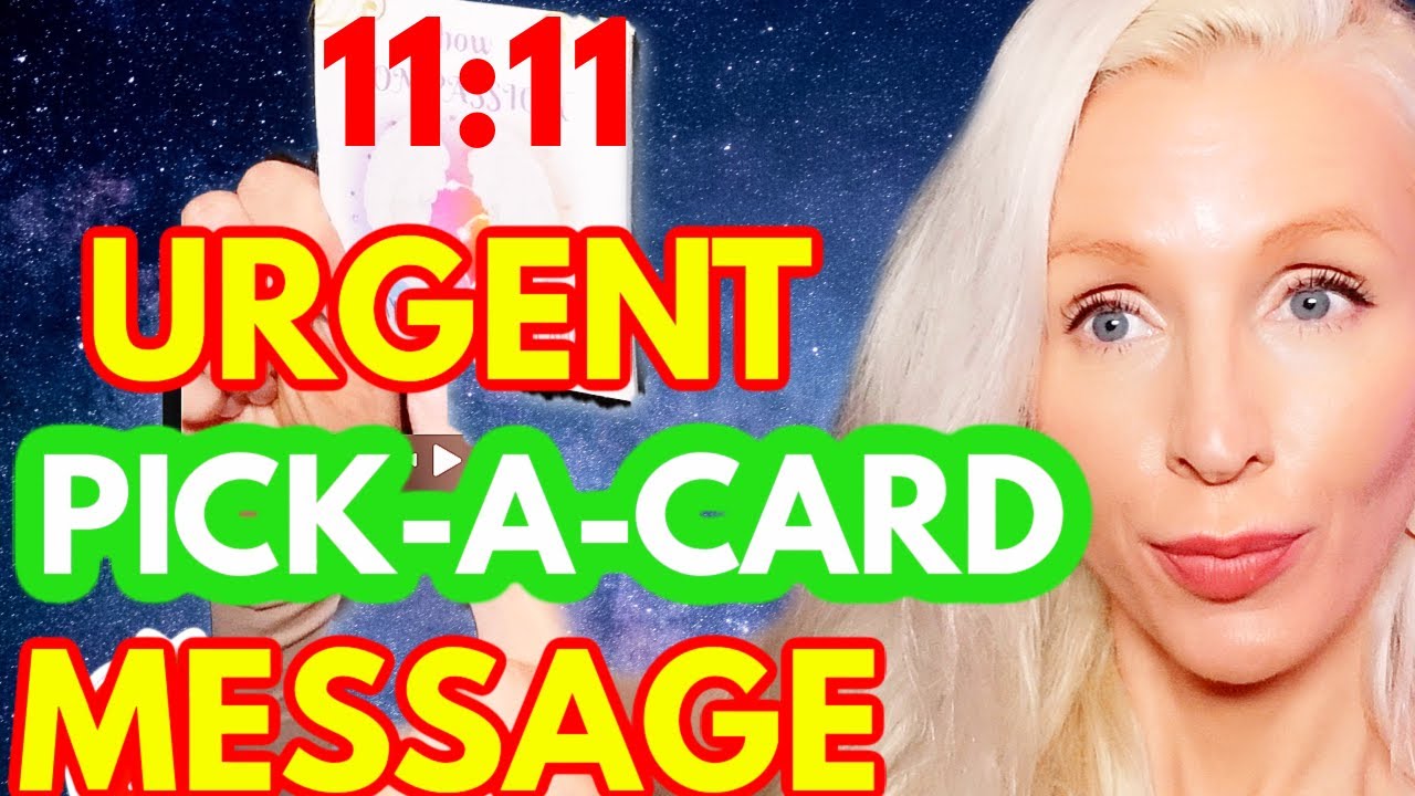 URGENT MESSAGE From Your ANGELS 🔮Pick-a-card🔮 Psychic Message
