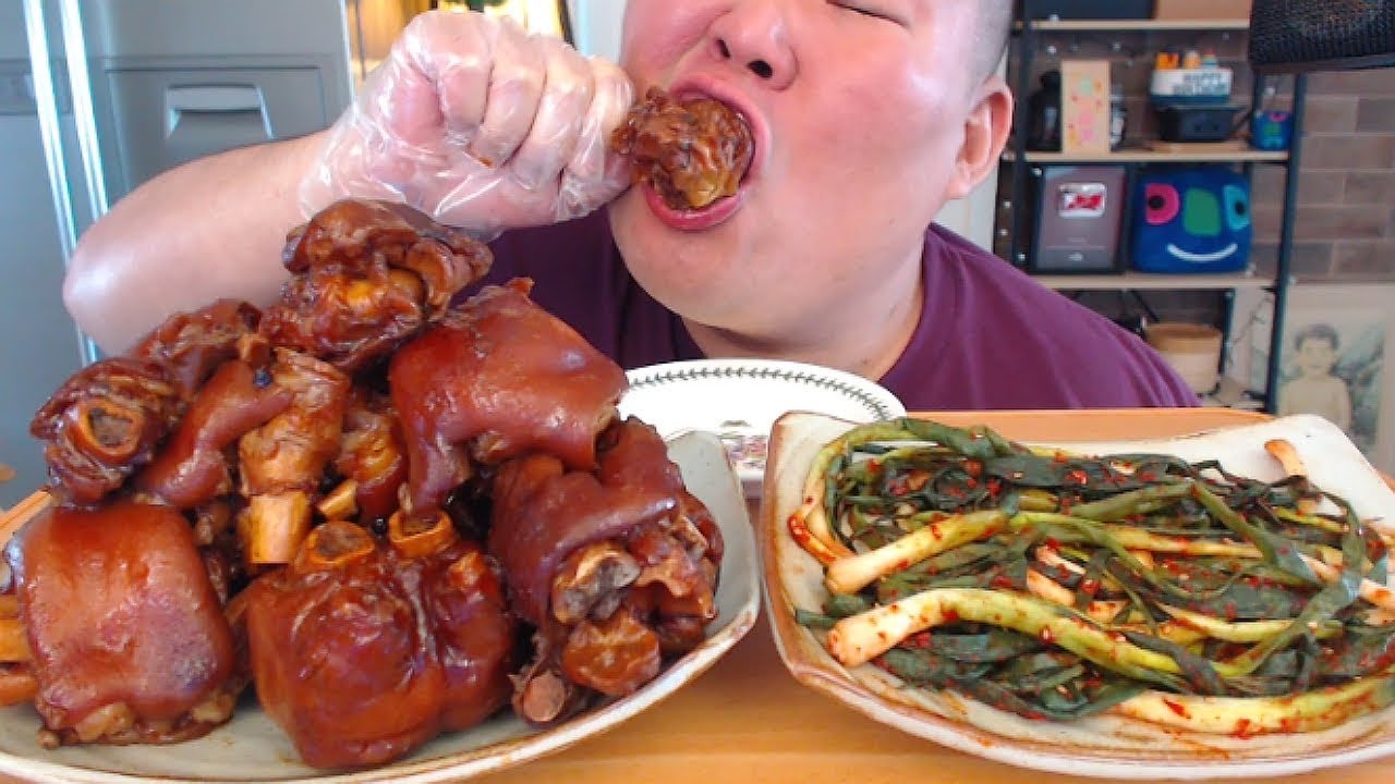 직접만든 ' 한방족발 ' 쿡 먹방 입니다. pig's feet Mukbang