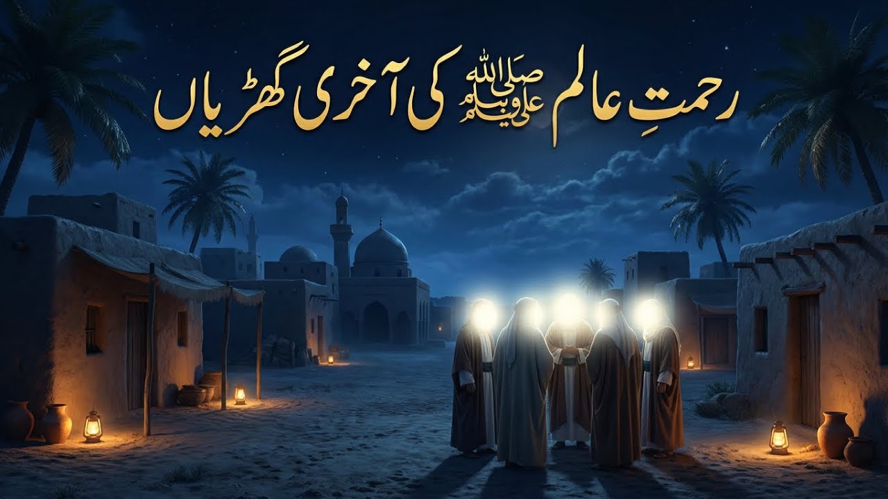 Last Night of Prophet Muhammad ﷺ | Rahmatul lil Alameen Ki Aakhri Raat 