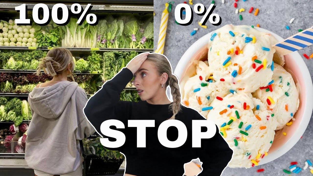 STOP Obsessing Over FOOD & WEIGHT LOSS: Toxic All Or Nothing Mindset
