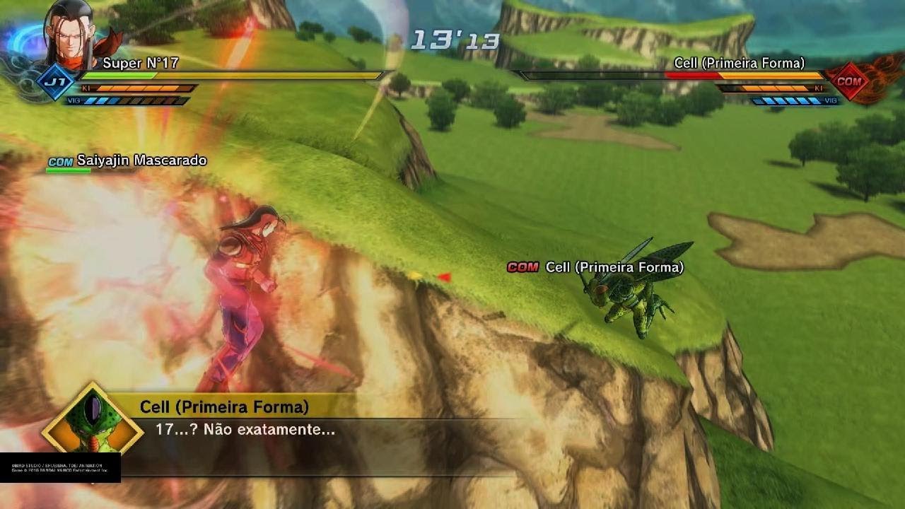 O grande rencontro super n17 vs cell perfeito