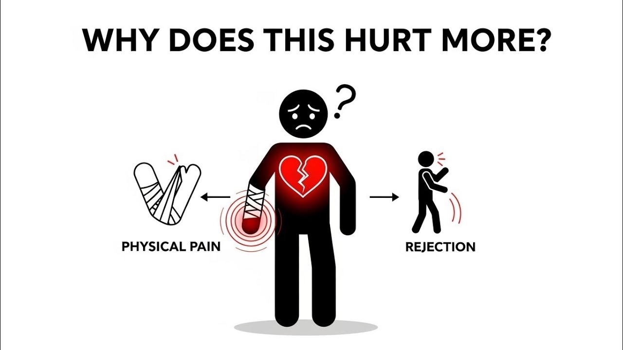 Why Rejection Hurts More Than Physical Pain 💔