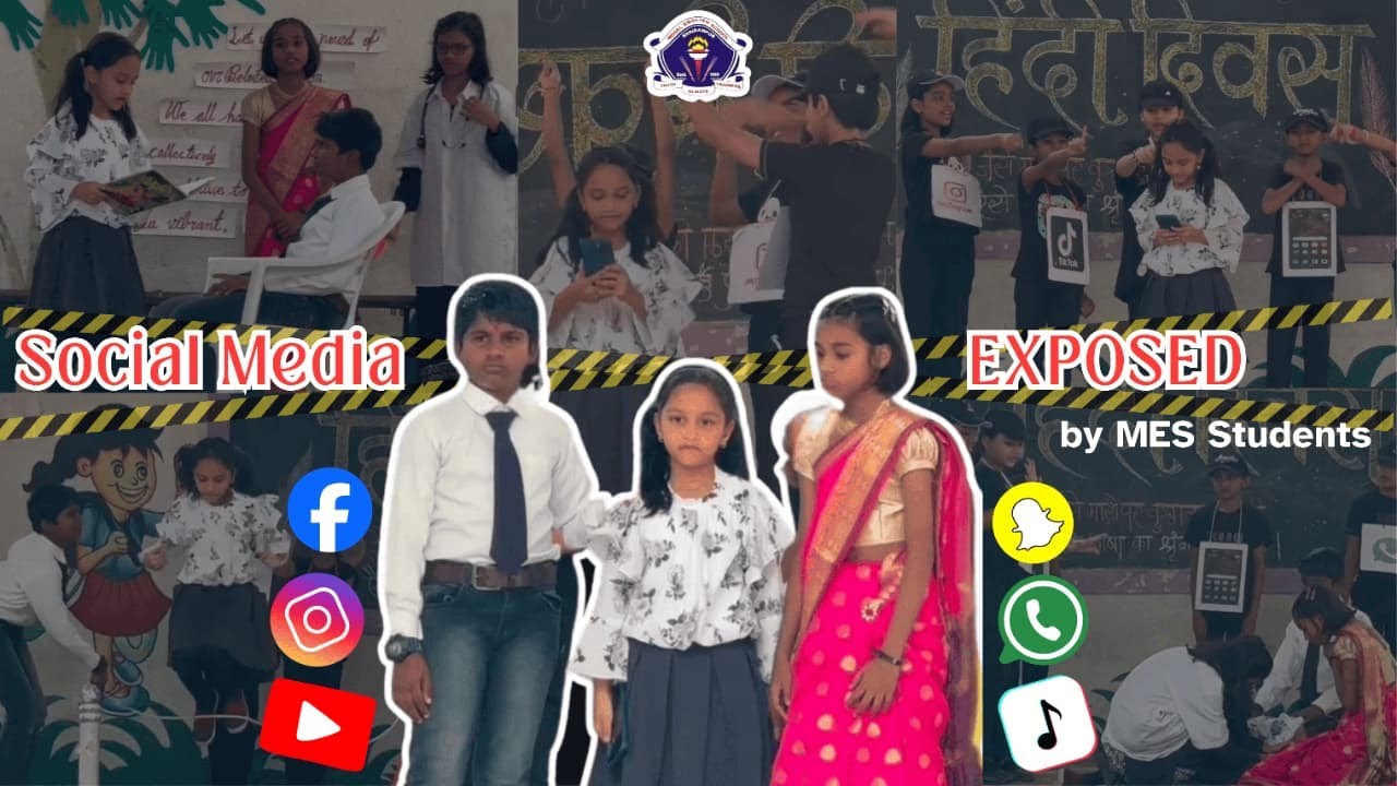 Social Media Controls Us?! | A Must-Watch Drama by MES Students 🎭