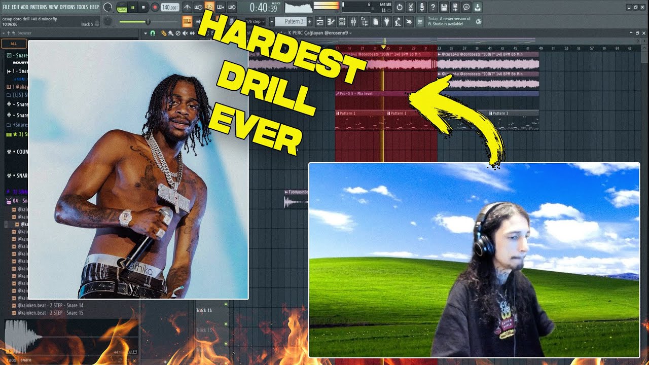 ÖLÜMCÜL Drill Beat Nasıl Yapılır? l FL Studio 21 Türkçe