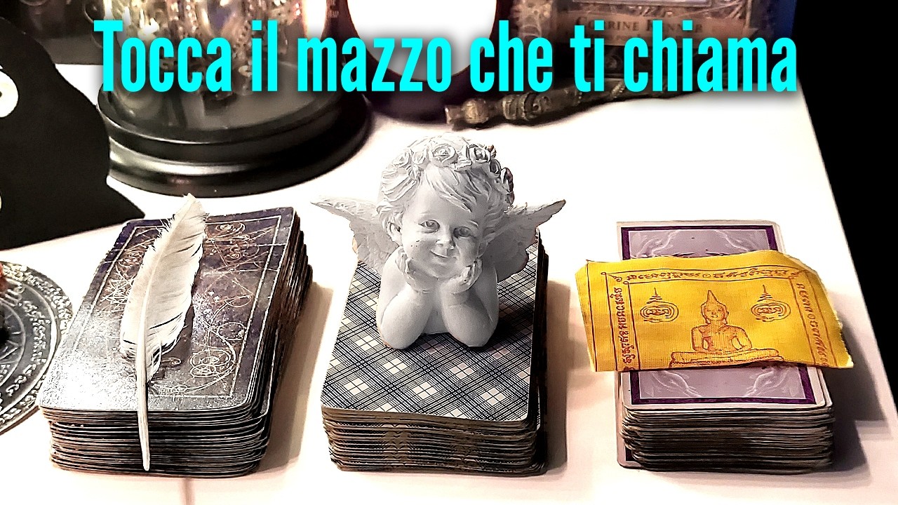 ✶ TOCCA IL MAZZO CHE TI CHIAMA ༒︎ Tarocchi interattivi e scrittura automatica