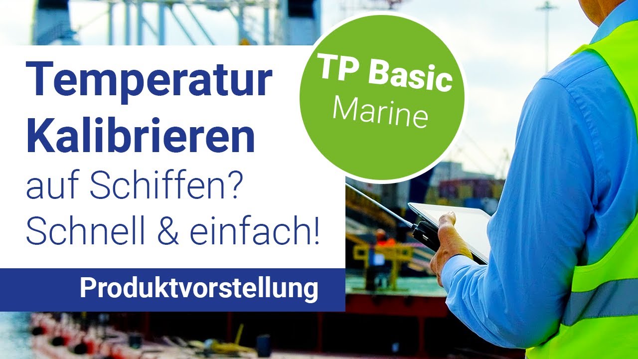 Temperaturkalibrierung auf See: Der SIKA TP Basic Marine Trockenblockkalibrator