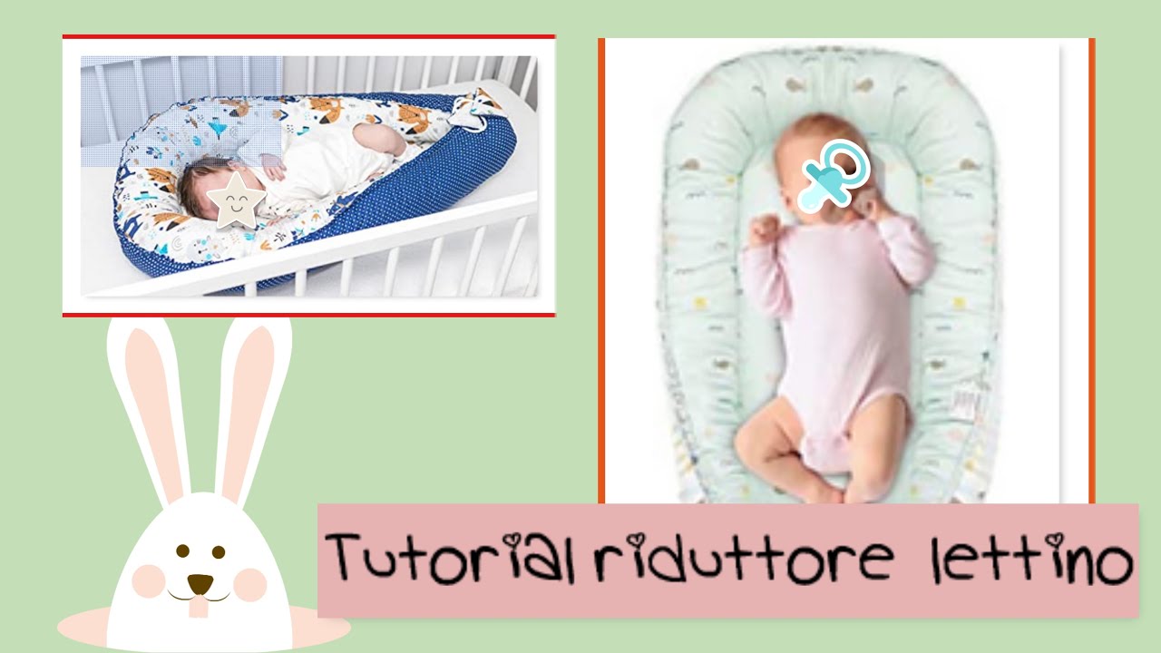 Riduttore per lettino bambini Trucchi per cucire / Tutorial cucito creativo facilissimo #cullabimbi