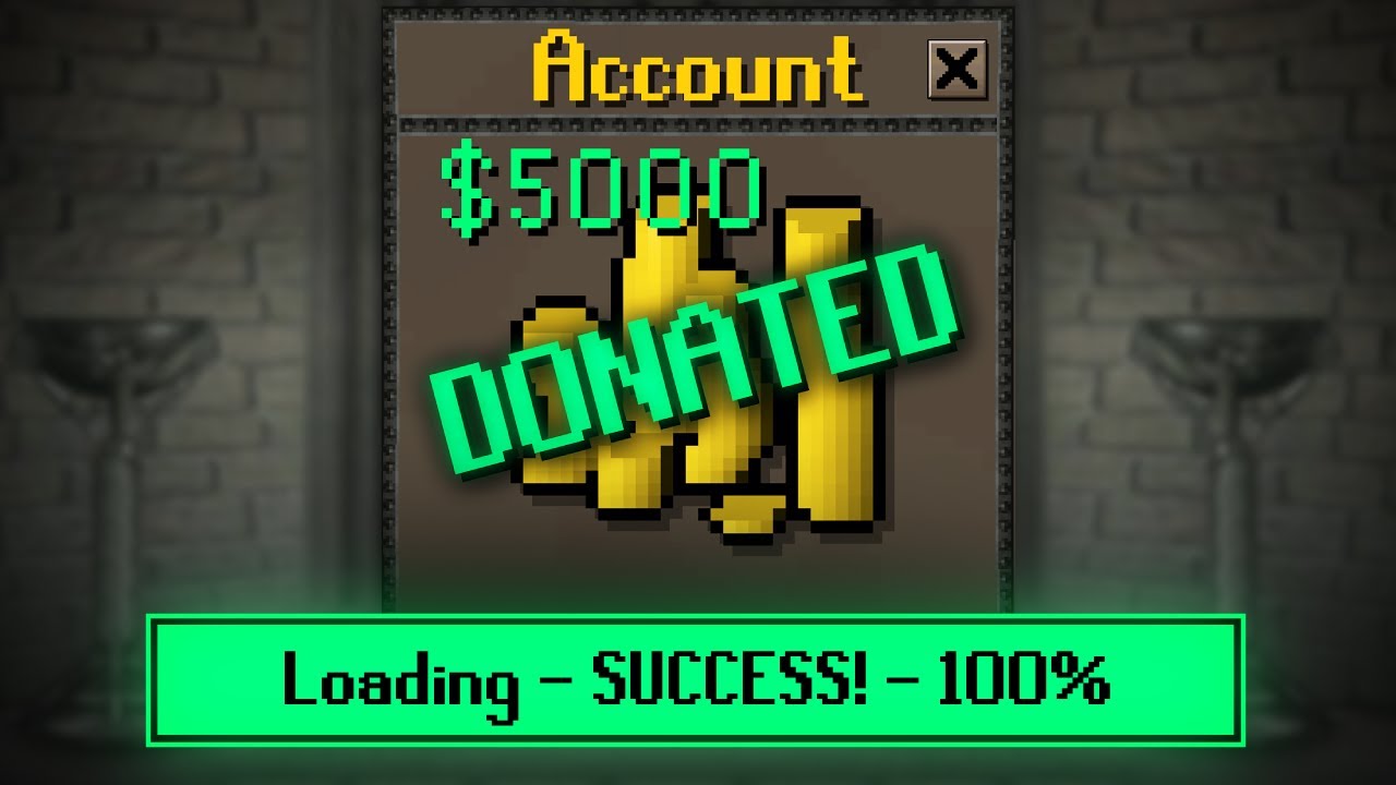 Donating $1000s to RuneScape Streamers