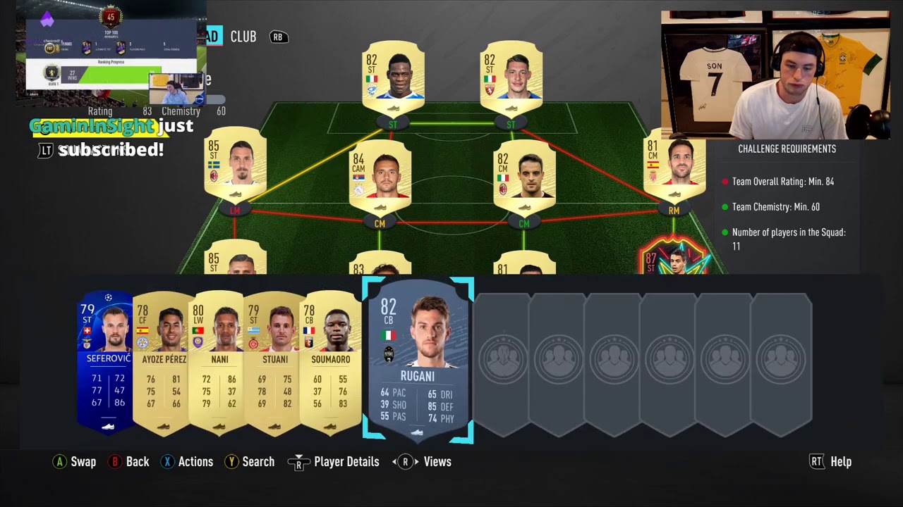INSANE RAGE FROM HIGH CHEMISTRY SBC! FIFA 20