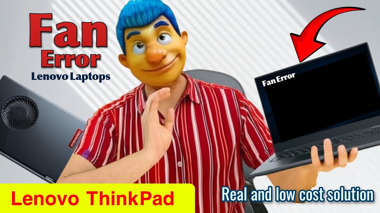 Как исправить ошибку вентилятора ноутбука Lenovo ThinkPad при запуске | Наиболее распространённая...
