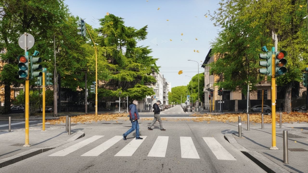 Driving Downtown Milan, Italy in Autumn | Study & Relax | October 2025 4K