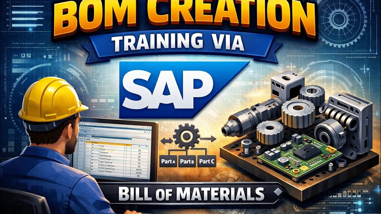 SAP BOM Creation Training | Practical Class.
